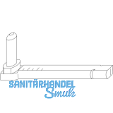 MACO RUSTICO Ladenverstellkloben BLR mit Seitenverstellung Gr. L135, schwarz