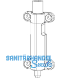 MACO RUSTICO Ladenendverschluss m. Stangenausschluss, rechts schlie�end, schwarz