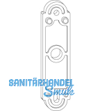 MACO RUSTICO Unterlage f�r T�rladenhalter, St�rke 5 mm, schwarz (42120)