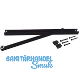 GEZE Gleitschiene BG, f�r TS 3000/5000 L, RAL 9005