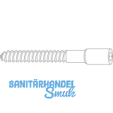 MACO RUSTICO Beschl�getr�ger Gr. L 96 f. Ladenhalter, ohne D�bel, schwarz