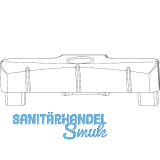 MACO Schlie�teil HG PVC 12/20-13, GEALAN S 9001/K�MMERLING 88+, silber (361456)