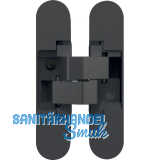 ANSELMI T�rband verdeckt AN 140 3D, Gro�packung, Zamak schwarz