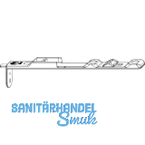 MACO MM Kantriegel oben MM-KS, Eurofalz FT 18 mm, 9V, L=162 mm, silber