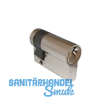 BKS Industriehalbzylinder PZ88 31 mm gleichsperrend 73615 Messing vernickelt