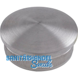 ECONOMY R�ndelkappe gew�lbt hohl, Rohr 42,4 x 2 ,Edelstahl geschliffen V2A