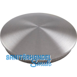 ECONOMY R�ndelkappe gew�lbt massiv, Rohr � 42,4 x 2 ,Edelstahl geschliffen V2A