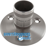 ECONOMY Flansch innen f�r Rohr � 42,4 x 2,0 mm,Edelstahl geschliffen V2A