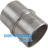 ECONOMY Verbindungsmuffe f�r Rohr � 42,4 x 2,0 mm,Edelstahl geschliffen V2A