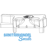 MACO MM Hebeteil PVC 12/20-13, ALUPLAST, rechts, silber (356323)