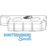 MACO MM Hebeteil Falzluft 12 mm Eurofalz 18 mm 9V silber links (356299)