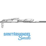 MACO MM Endverschluss Stulpfl�gelgetriebe Euronut oben mit Schlie�teil