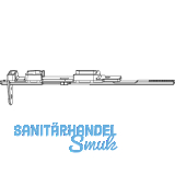 MACO MM Endverschluss Stulpfl�gelgtr. Euronut unten, KS, Stangenausschl.(209775)