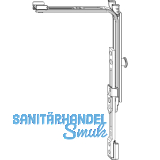 MACO MM Eckumlenkung senkrecht 1 iS, mit Zahnk�stchen, verl�ngerbar (210096)