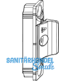 MACO MM Anpressverschluss verdeckt Fl�gelteil A 9V f�r Beschlagsnut, silber