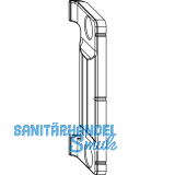 MACO Anpressverschluss verdeckt Rahmenteil Eurofalz 24 13V, grau (365161)