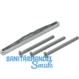 HOPPE Befestigungsset f�r Profilt�r Dr�cker/Dr�cker, 77 - 82 mm