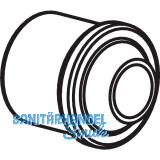 ROTO NT/NX Schn�pperzapfen NTi Fl�gelteil silber