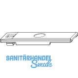 MACO MM Verbindungspl�ttchen f�r Stulpfl�gelgetriebe variabel Euronut, silber