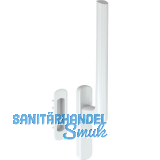 MACO HS Griffgarnitur 12, innen, TS 69-78 mm, Alu wei� beschichtet (103640)