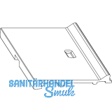 MACO Fiber-Therm Zwischenprofil mit Wasserschlitze B=115 mm L=6500 mm GFK silber