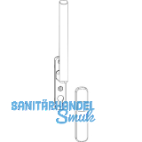 MACO HS Griff 12 innen, ohne PZ, mit Nocken, VK-10mm, Alu silber (218397)