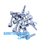 MACO MM Adapter f�r DK-Getriebe DM -6 mm, silber (366719)