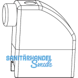 MACO HS Anschlagpuffer universal f�r Laufschiene hoch, silber (103342)