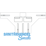 MACO Fr�sschablone Scherenlager Schr�gfenster DT, Holz, Falzluft 12 mm (23957)