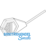 MACO Innensechskantschl�ssel SW 2,5 f. Seitenwechsel Fl�gelheber (24239)