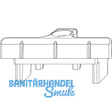 MACO Schlie�teil f. gegen�berliegende Beschlagsnut, -1mm Anpressdruck (34606)