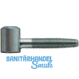 OTLAV Einbohrband Typ 030,Fl�gelteil, Band � 16 mm, Stahl verzinkt