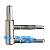 OTLAV Einbohrband Typ 100, Rahmenteil, Band � 15 mm, Stahl vernickelt