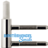 OTLAV Einbohrband Typ 101, Rahmenteil, Band � 15 mm, Stahl vernickelt