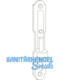 MACO RUSTICO Ladenplattenkloben MV fl�chenb�ndig/gerade, B=20mm, schwarz (56839)