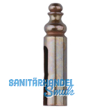 OTLAV Aufsteckh�lse Typ 839, f�r T�rband Typ495 � 14 mm, Messing bronze