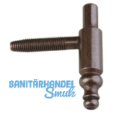 OTLAV Einbohrband Rahmenteil Typ 190, Band � 14 mm, Stahl bronze