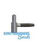 OTLAV Einbohrband Rahmenteil Typ 055, Band � 14 mm, Stahl vernickelt