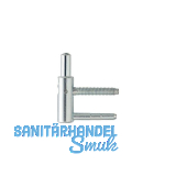 OTLAV Einbohrband Typ 495 3D Exacta,Rahmenteil, Band � 20mm,Stahl verzinkt