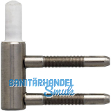 OTLAV Einbohrband Typ 100,Rahmenteil,Band � 15mm,Stahl vernickelt matt