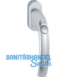HOPPE Fenstergriff ATLANTA mit Druckknopf, Aluminium silber eloxiert