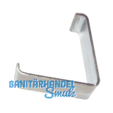 Federklammer f�r Zargen, 25 x 25 x 13 x 1,2 mm, Stahl verzinkt