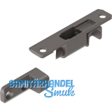 MACO Drehsperre aufschraubbar, selbstschlie�end, graubraun (12068)