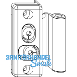 MACO Paumellenband-Fl�gelteil Holz, 60 kg (57892)