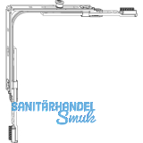 MACO MM Eckumlenkung 1 iS silber (222201)