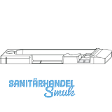 MACO Kippschlie�teil senkrecht, Falzluft 12 mm, Eurofalz 24 mm, 13V, links