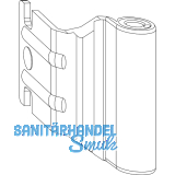 MACO Bandwinkel AS/PVC 12/18-26 mm, 80 kg, silber (58477)