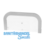 Durchreiche f�r 17 -24 mm Glasst�rke, 300 x 152 mm, Kunststoff hellgrau