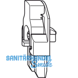 WINKHAUS Rahmenteil RT.DFE-TFE.S, Stulpfl�gelgetriebe, silber