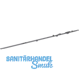 WINKHAUS Oberschiene OS2.1250-1, FFB 1000-1250 mm, 1 Zapfen, silber